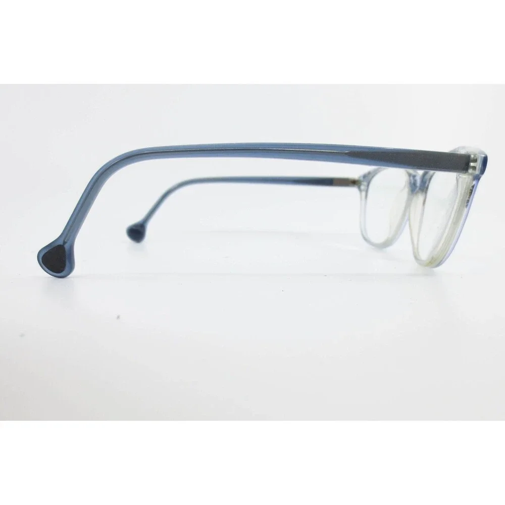 Lisa Loeb Eyewear by Classique Blue Sky 49-15-130 Cat Eye Glasses Frames Blue